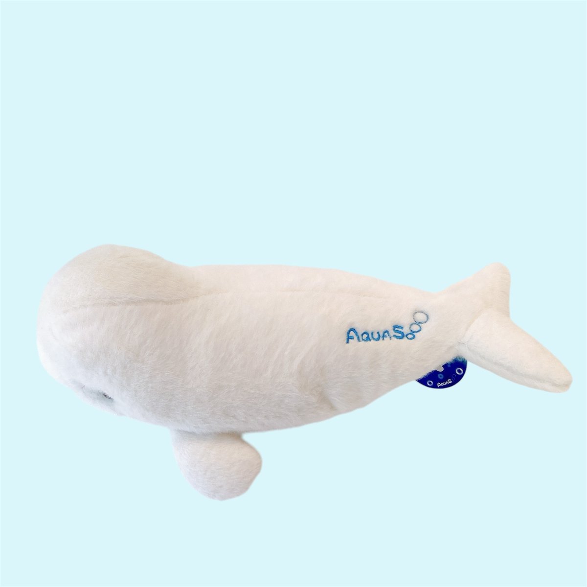 ほぁほぁシロイルカM | AQUAS Gift Shop / online store
