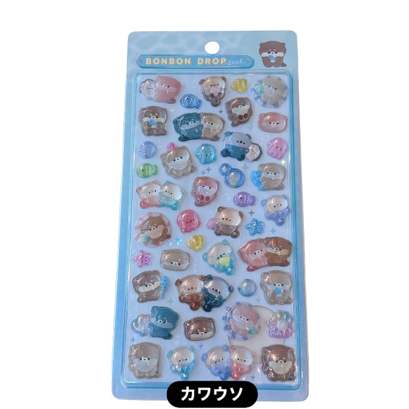 ボンボンドロップシール (最大9枚まで）※ゆうパケット発送