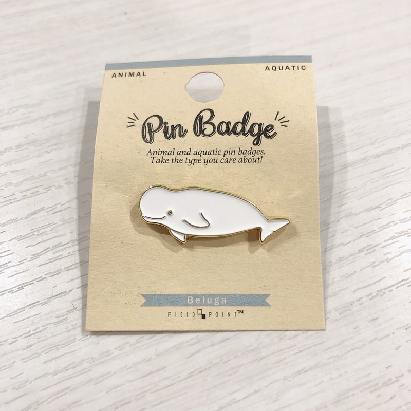 アクアチックピンバッジ | AQUAS Gift Shop / online store