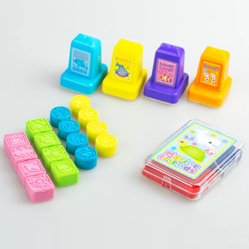 マリンフレンズ ぺったん！スタンプあそび | AQUAS Gift Shop / onlin