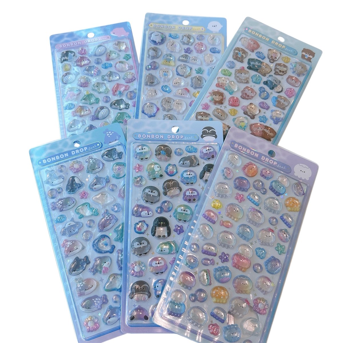 ボンボンドロップシール (最大9枚まで）※ゆうパケット発送※ | AQUAS