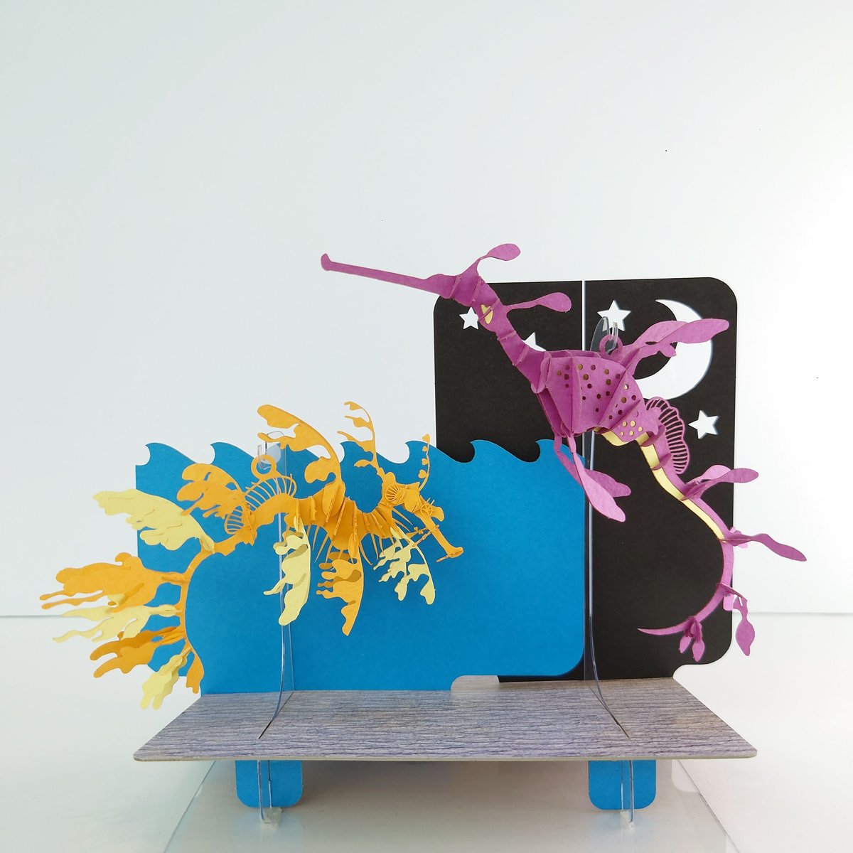 3Dペーパーパズル リーフィーシードラゴン | AQUAS Gift Shop / onl