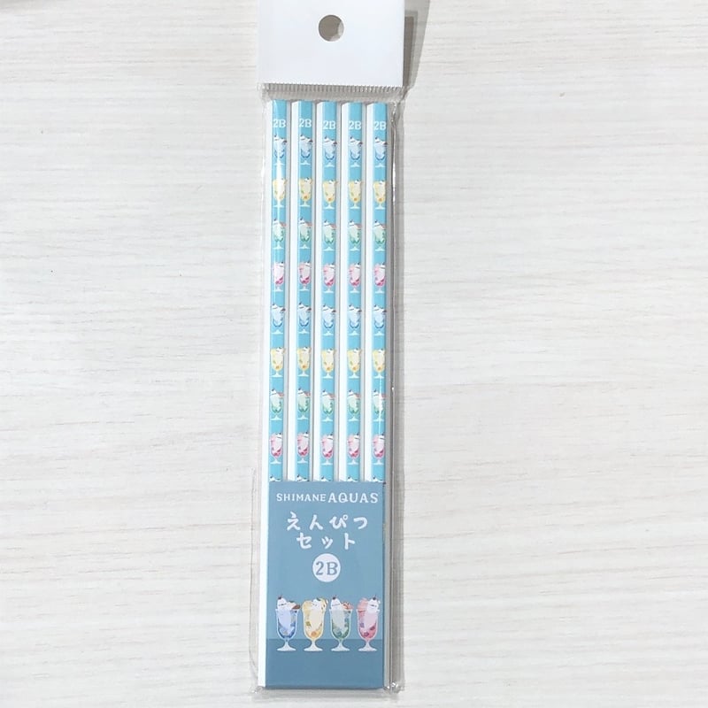 トロピカルソーダベルーガ 鉛筆2B 5本セット | AQUAS Gift Shop / on