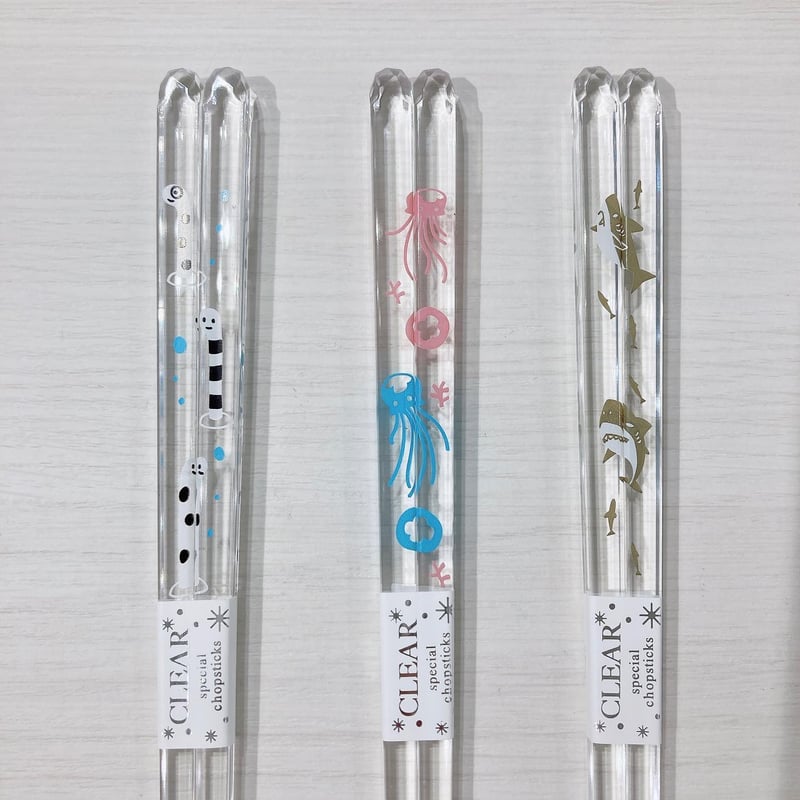 食洗クリア箸 | AQUAS Gift Shop / online store