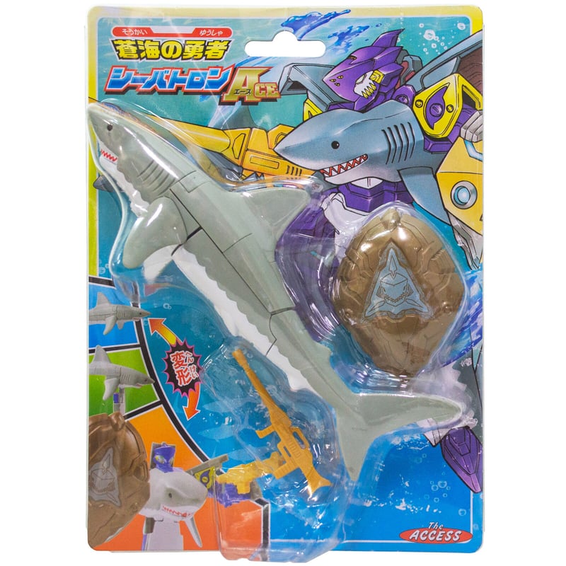 蒼海の勇者シーバトロンACE シャーク | AQUAS Gift Shop / online