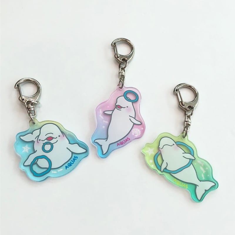 アクアスアクリルキーホルダー | AQUAS Gift Shop / online store