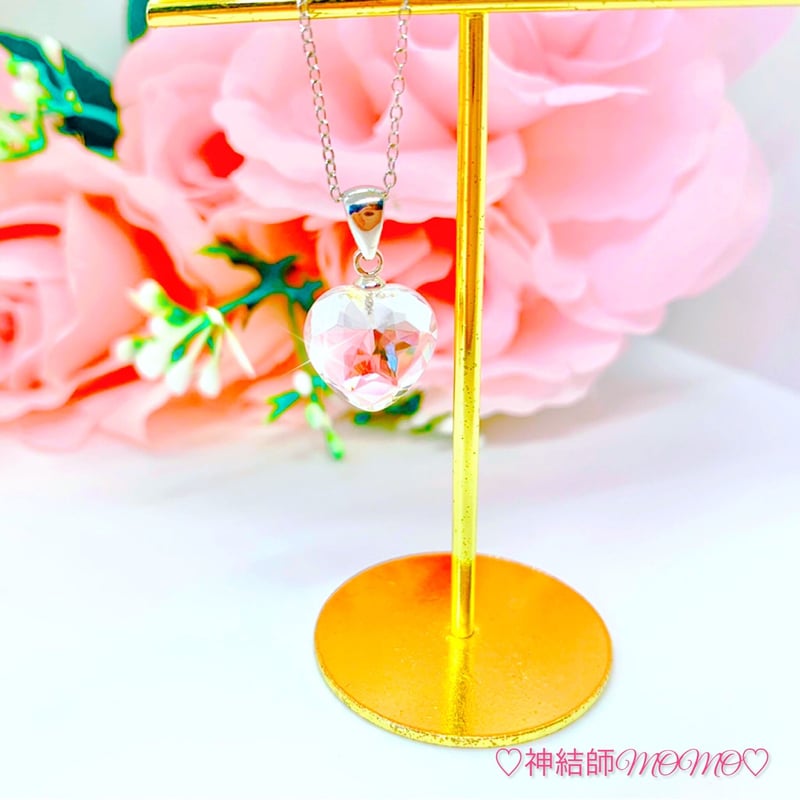 究極】願いが叶う♡幸せに導く♡強力♡縁結び水晶ネックレス 究極】願いが叶う♡幸せに導く♡強力♡縁結び水晶ネックレス
