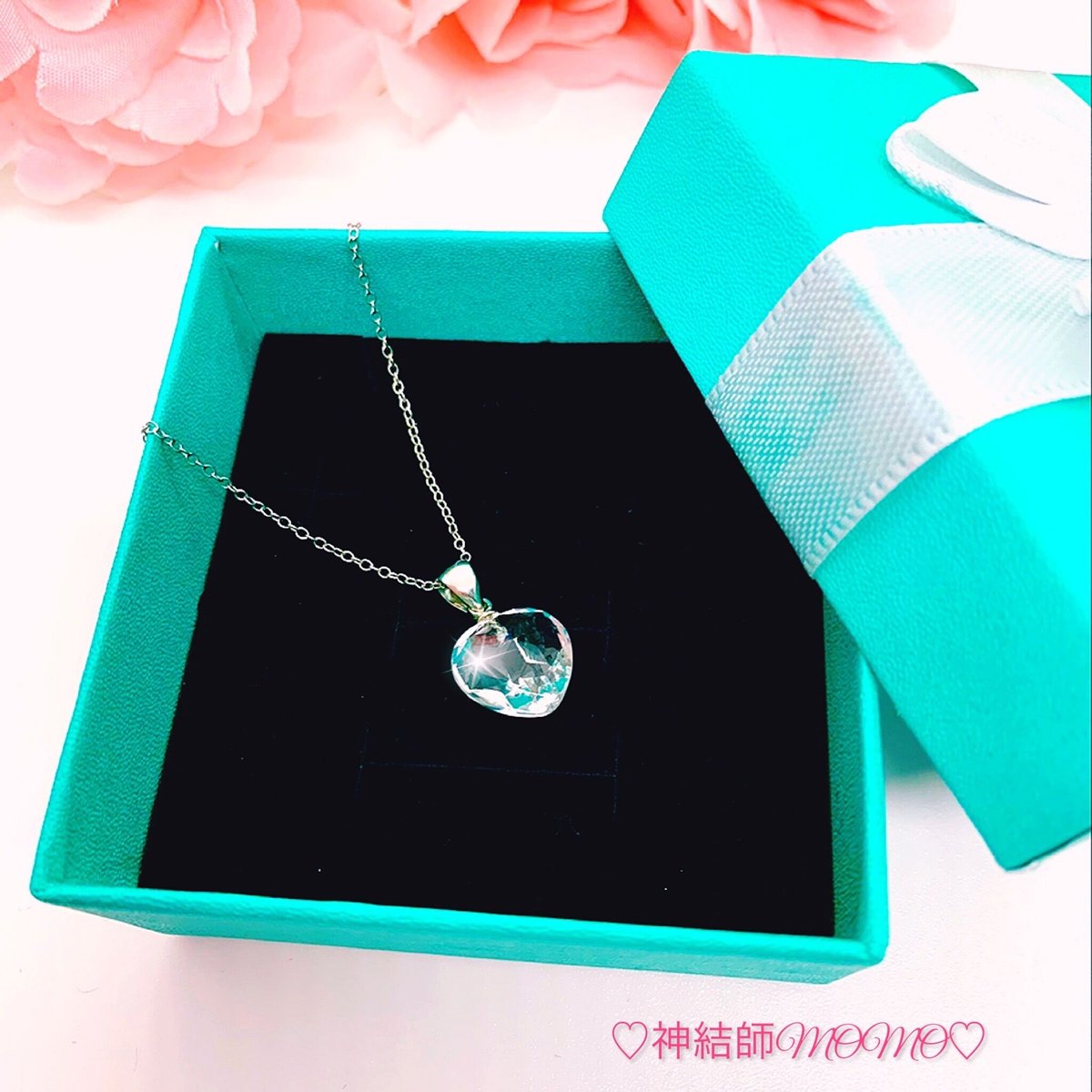 究極】願いが叶う♡幸せに導く♡強力♡縁結び水晶ネックレス 究極】願いが叶う♡幸せに導く♡強力♡縁結び水晶ネックレス