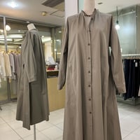 Aラインコートドレス
