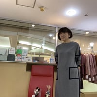 ニットワンピース