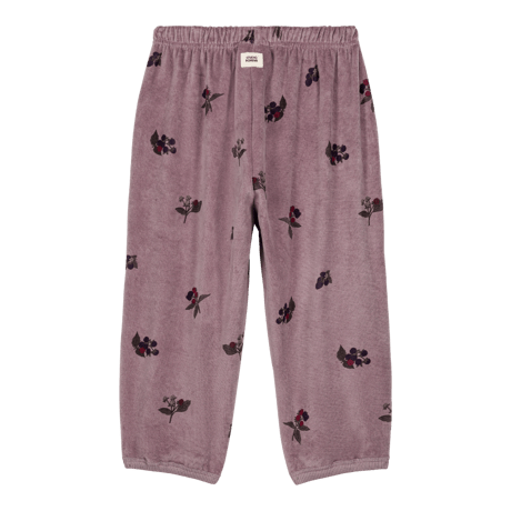 STUDIO BOHEME  /  PORGY PANTS  MAUVE / BLACKBERRIES
