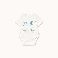 TINYCOTTONS  /  POODLE GRAPHIC BODY off-white