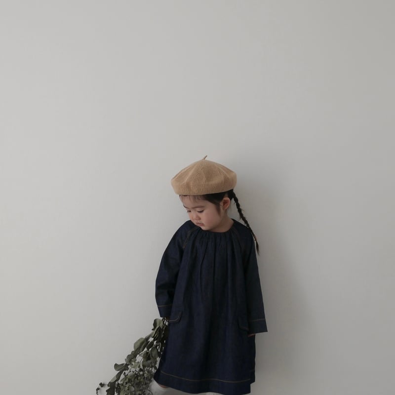 ラスト1点 】 CARAMEL / MALIKA GIRL DRESS - MIDNI