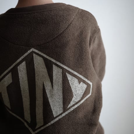 TINYCOTTONS  /  DIAMOND GRAPHIC TOWEL SWEATSHIRT