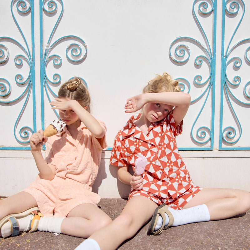 FISH & KIDS / PATCHWORK SHORT | RITAPAPERI FISH & KIDS / PATCHWORK SHORT | RITAPAPERI