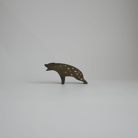 REDBARBATUM /  Hyena Children Wooden Figure