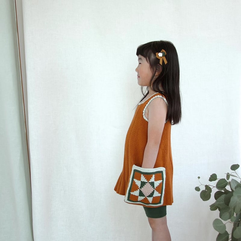 ラスト1点 】 iver & isla / patchwork quilt tunic