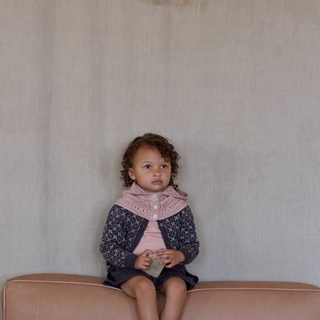 【 ラスト1点 】iver & isla  /  lace yoke balaclava . mallow