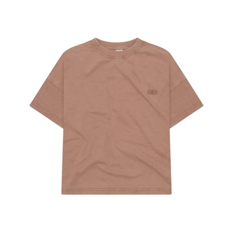 SUMMER and STORM  /  BASIC TEE - SS LOGO - NUDE