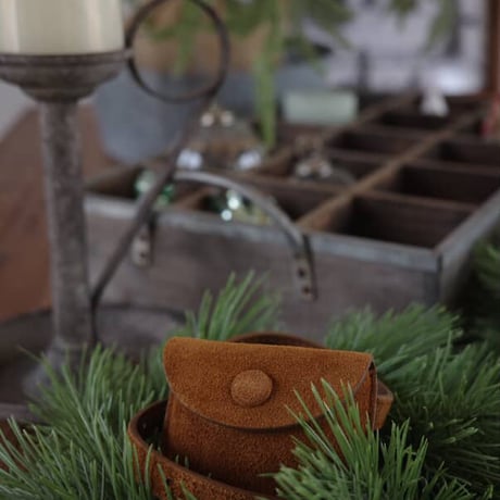 écrin  /  coin bag - brown