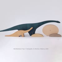 REDBARBATUM /  Brachiosaurus Children Wooden Figure