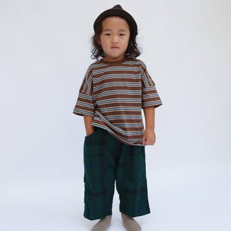【 ラスト1点 】SUMMER and STORM  /  OVERSIZED TEE - COCO RETRO STRIPE
