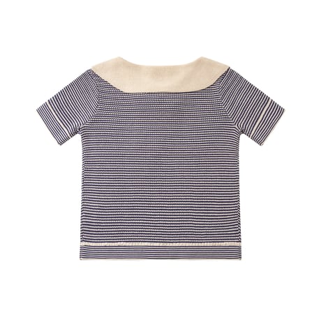 knit planet / CHIC COLLARED TOP