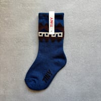 TINYCOTTONS  /  HOUSES WOOL MEDIUM SOCKS