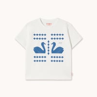 TINYCOTTONS  /  SWANS DIAMONDS GRAPHIC TEE