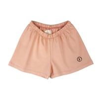 LIKE LOU  /  Shorts Logo Peach
