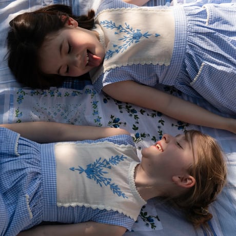 Marlaguette  /  Rosalie blue gingham dress