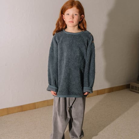 【 ラスト1点 】STUDIO BOHEME  /  PORGY PANTS  GREY FLANNEL