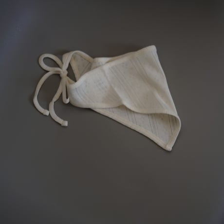 poche  /  pointelle kerrchief - milk