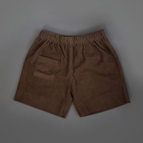 SUMMER and STORM  /  CORDUROY SHORTS - TAN BROWN