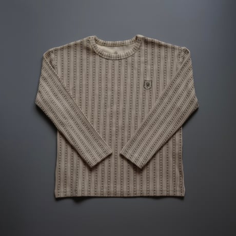 poche  /  L/S tee - snowdrop