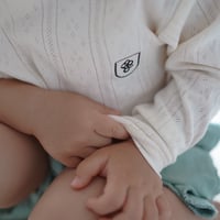 poche  /  standard pointelle L/S tee - milk