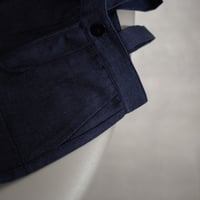 poche  /  denim salopette - indigo