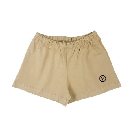 【 ラスト1点 】LIKE LOU  /  Shorts Logo Beige