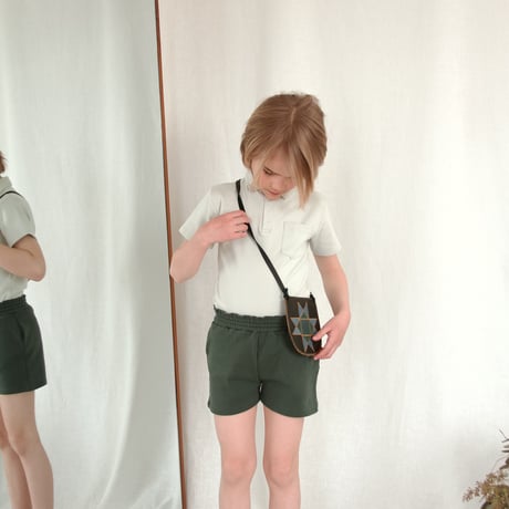 iver & isla  /  pima track short  -garden