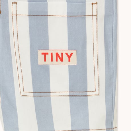 【 ラスト1点 】TINYCOTTONS  /  STRIPES TWILL SHORT ONE-PIECE