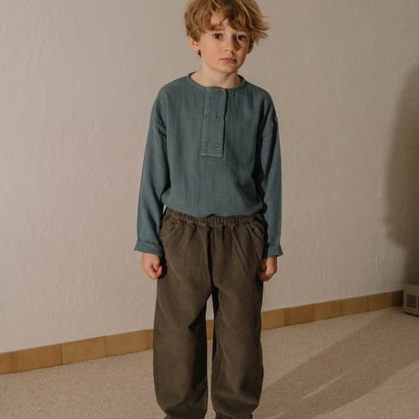 STUDIO BOHEME  /  CARROT PANTS  DARK TAUPE