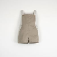Popelin  /  Beige dungarees