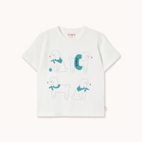 TINYCOTTONS  /  POODLE GRAPHIC TEE off-white