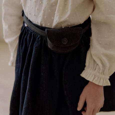 écrin  /  coin bag - charcoal