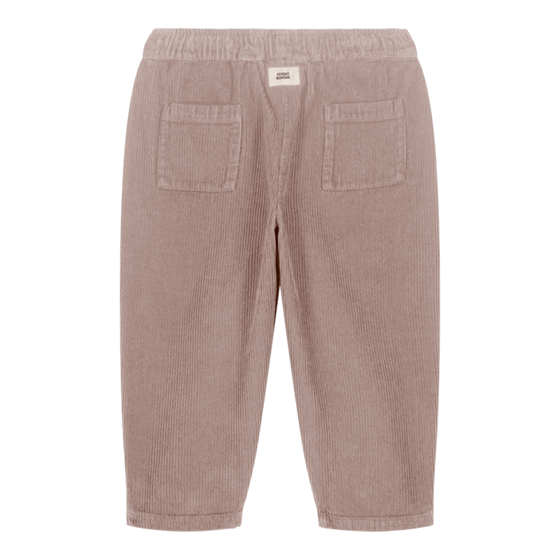 STUDIO BOHEME / CARROT PANTS LIGHT MAUVE | R