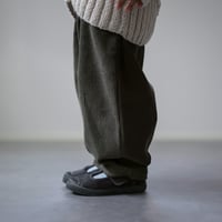 STUDIO BOHEME  /  CARROT PANTS  DARK TAUPE