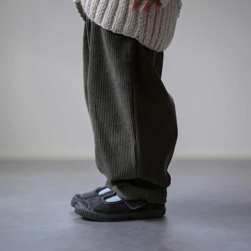 BOHEME ♡ CARROT PANTS CORDEROY 36m STUDIO BOHEME / CARROT PANTS LIGHT MAUVE | R