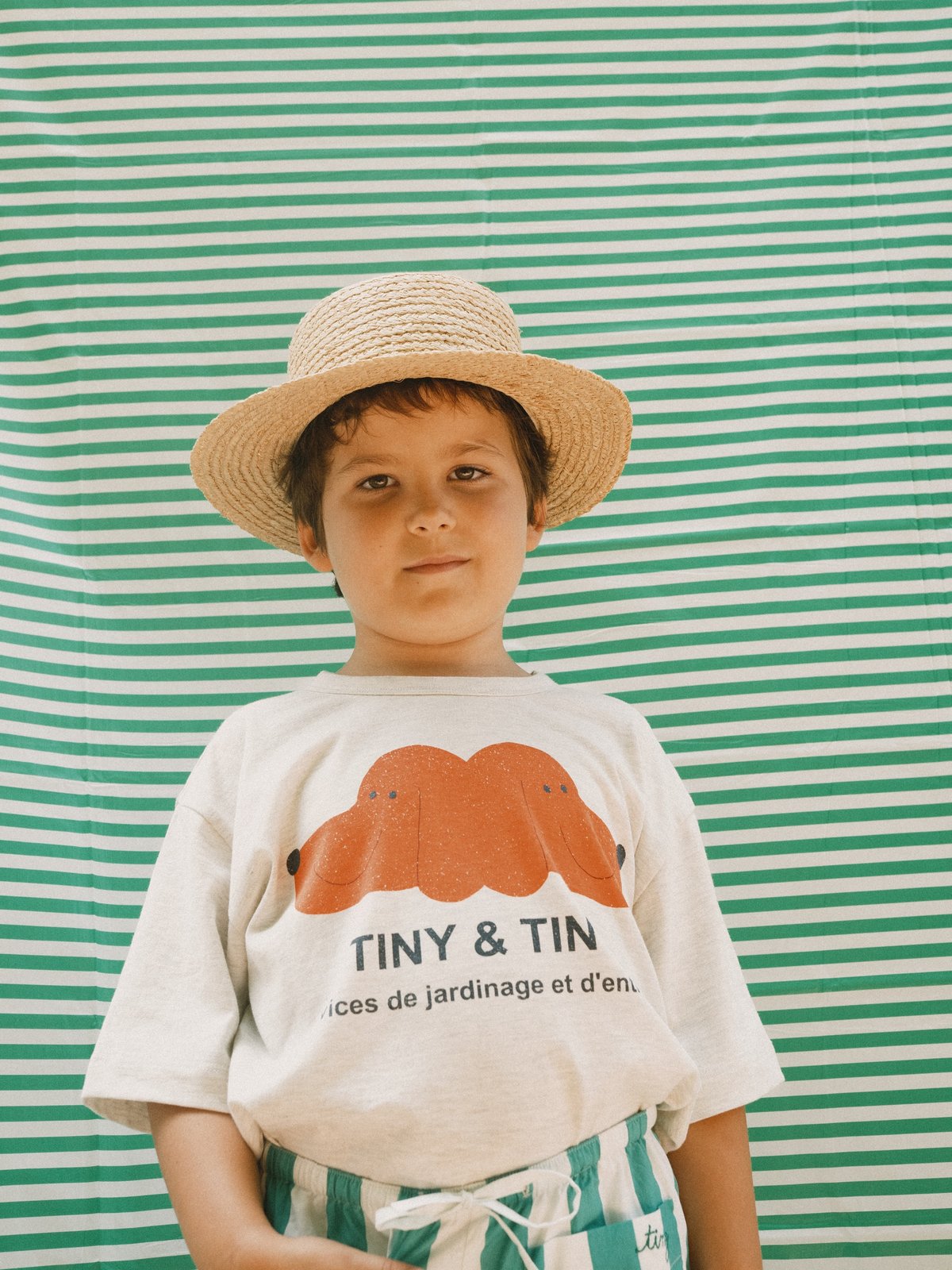 TINYCOTTONS / TINY&TINY GRAPHIC TEE | RITAPAPERI