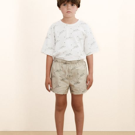 TINYCOTTONS  /  TINY & TINY KNITTED TEE off-white