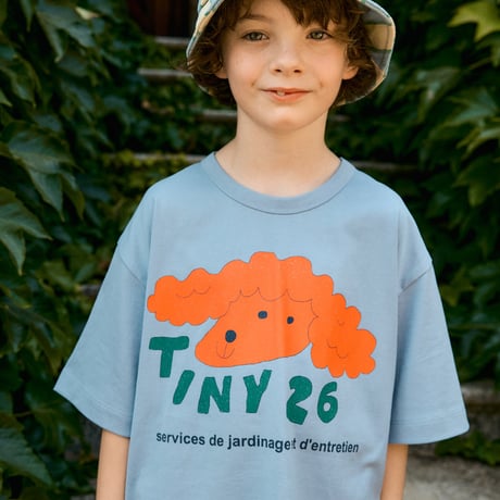 【 ラスト1点 】TINYCOTTONS  /  RED DOG GRAPHIC TEE grey